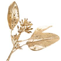 Artikel Künstlicher Eukalyptuszweig 100cm Gold Dekozweig für Innenbereich