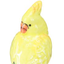 Artikel Exotischer Kerzenhalter handbemalt Keramik Vögel bunt 2er-Set Deko
