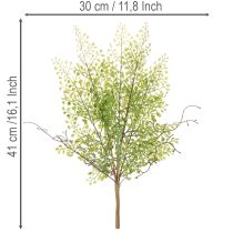 Artikel Künstlicher Ruscus Zweig 41 cm Grün für floristische Dekorationen