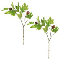 Artikel Feigenzweig Künstlich 64cm Deko mit Früchten 2St