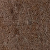 Artikel Hochwertiges Filzband 15cm x 5m aus 100% Wolle in Braun für Deko-Ideen