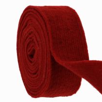 Artikel Filzband Dunkelrot 7,5cm 5m