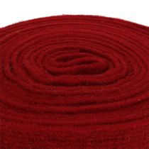 Artikel Filzband Dunkelrot 7,5cm 5m