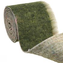 Artikel Hochwertiges Filzband Dunkelgrün 15cm x 4m für Dekoration und Floristik