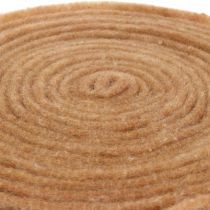 Filzband Natur 15cm 5m