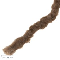 Artikel Wollkordel Braun 25m aus Weicher Wolle für Dekoration und Floristik