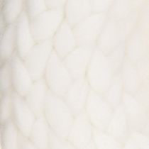 Artikel Filzkranz Wollfilz Weiß Geflochten Ø30cm Dekoration