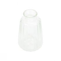 Artikel Dekoflaschen Kerzenständer Mini Vasen Glas H11cm 6 St