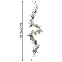 Artikel Kunststoff Flieder-Girlande 145cm Künstliche Dekoration Innenbereich