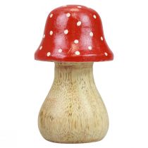 Artikel Fliegenpilz Deko Pilze Holzpilze Herbstdeko H6/8/10cm 3er-Set