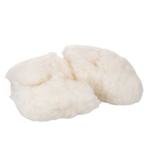Artikel Schafwolle lose Naturwolle 250g Weiß meliert für Basteln und Dekoration