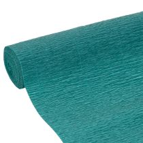 Artikel Floristen-Krepppapier Petrol-Blau Rolle 50x250cm für Innenbereich