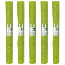 Artikel Floristen-Krepppapier Grasgrün 50x250 cm 5er Pack wasserfest lichtecht