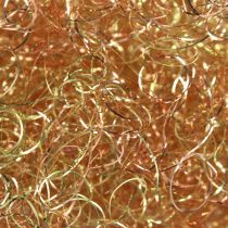 Artikel Flower Hair Lametta Gold, Kupfer 50g