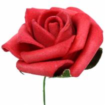 Artikel Foam-Rose Ø3,5cm verschiedene Farben 48 St