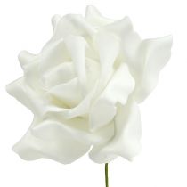 Foam Rose Weiß Ø15cm 4St