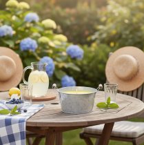 Artikel Citronella-Kerze Outdoor Zinkeimer 15x19x10cm