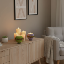 Artikel Frühlings-Osterei zum Bepflanzen mit Mooskranz Ø9cm H8cm 4er-Set