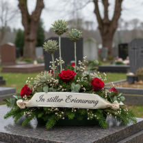 Artikel Plumosum 1 Grün gefrostet 25 St