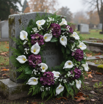 Artikel Calla am Draht klein Weiß 50St