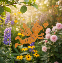 Artikel Biene zum Aufhängen Rost Deko Metall Sommerdeko 12cm 6St
