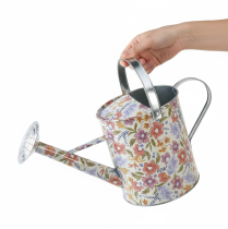 Artikel Deko Gießkanne Metall Vintage Pflanzgefäß Blumen Ø18cm