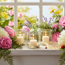 Artikel Glaszylinder Vase transparent 10 cm 3er-Set für Innenbereich