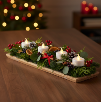 Artikel LED-Teelichter mit Flammeneffekt, künstliche Kerzen mit Timer Warmweiß Ø3,6cm 4er-Set