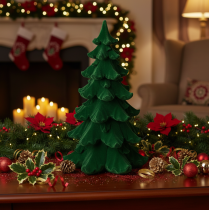 Artikel Künstlicher Tannenbaum 27cm Grün aus Kunststoff für Innenbereich