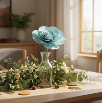 Artikel Floristen-Krepppapier Blau 50x250cm Rolle für Dekoration