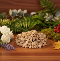 Artikel Natürliche braune Dekosteine 13mm aus Naturstein für festliche DIY-Dekorationen 2kg