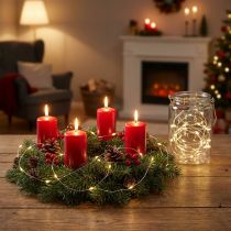 Artikel Micro LED Lichterkette Warmweiß 20 LEDs Mit Timer Batteriebetrieben 6er Set