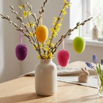 Artikel Ostereier Deko Hängen Bunt 11cm 4er-Set Frühlingsdeko