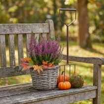 Artikel Blumentopf Gartenwerkzeug-Deko Braun Ø17,5cm H30cm Landhausstil