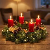 Artikel LED Lichterkette Warmweiß 100 Micro LEDs Timer Stromsparend Innen