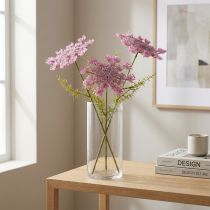 Artikel Seidenblume Dill künstliche Pflanze Lila 70 cm für elegante Dekoration
