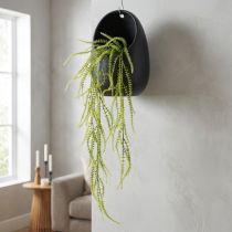 Artikel Grüne Kunst-Borstenhirse 114 cm für stilvolle Hängedekoration und Dekoelemente