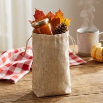 Artikel Jutetasche 20×10cm H30cm Geschenktüte
