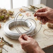 Artikel Aluminiumdraht Dekodraht Basteldraht Silber Ø3mm 1kg