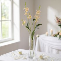 Artikel Künstliche Lilien langstiel 110cm in Orange 2er-Set für Hochzeit und Dekoration