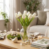 Artikel Künstliche Tulpen 21 cm im Set aus 6 Stück – Realistische Kunstblumen für elegante Dekoration