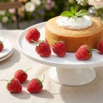 Artikel Kunststoff Deko-Erdbeeren, künstliche Früchte, 4 cm, für Innenbereiche