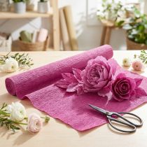 Artikel Floristen-Krepppapier Magenta 50x250cm