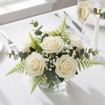 Artikel Foam-Rose Ø6cm Creme 27St