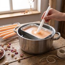 Artikel Kerzentauchwachs Tauchwachs Mantelwachs Wachs Peach 1kg