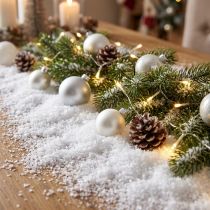 Artikel Künstlicher Schnee Winterzauber Schneeflockendeko Weiß - Deko-Highlight 2,5l