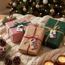 Artikel Weihnachtsanhänger Geschenkanhänger Weihnachten 6cm 6St