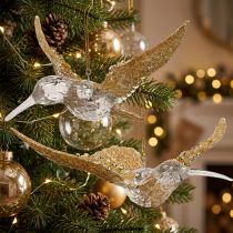 Artikel Christbaumschmuck Vogel Kolibri Anhänger 11,5/14cm 2er-Set