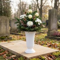 Artikel Einstellvase Lilia weiß Ø23cm 1 St