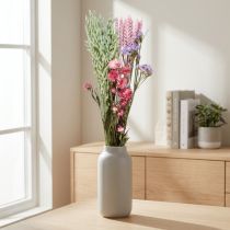 Artikel Trockenblumenstrauß Rosa Strandflieder 58cm Deko